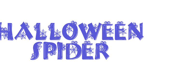 Halloween Spider Font Download