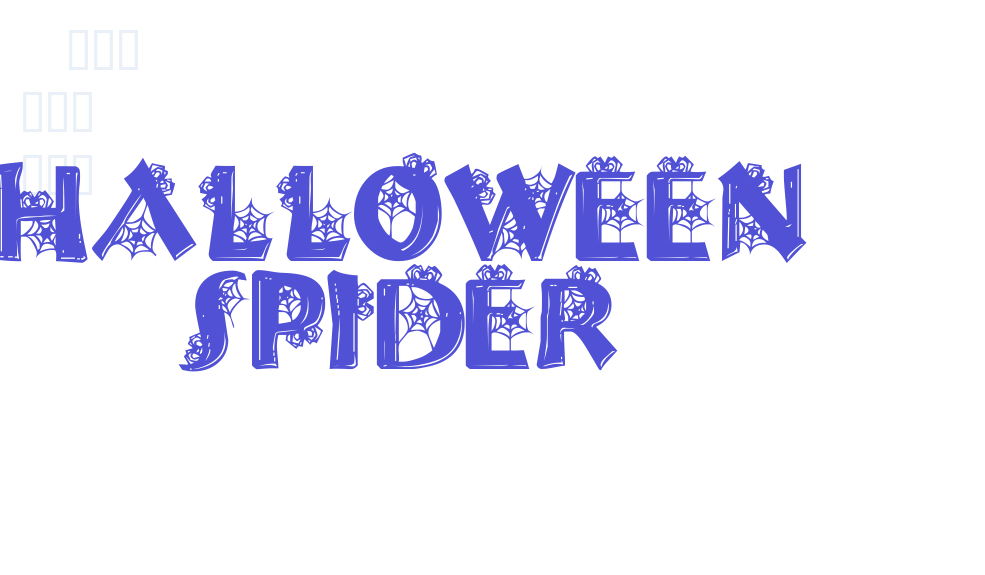 Halloween Spider-font-download