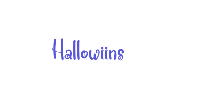 Hallowiins Font Download