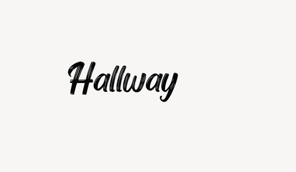 Hallway Font