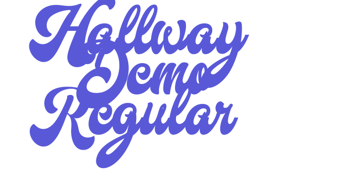 Hallway  Demo Regular Font Download