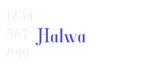 Halwa-font-download