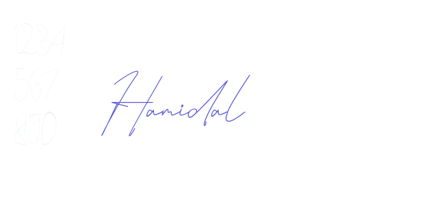 Hamidal font free