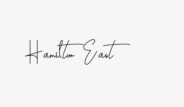 Hamilton East Font