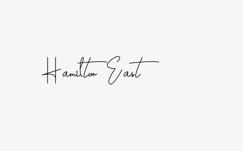 Hamilton East Font