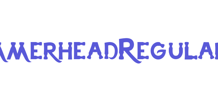 HammerheadRegular Font Download