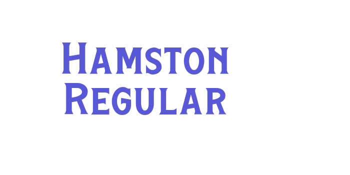 Hamston Regular Font Download