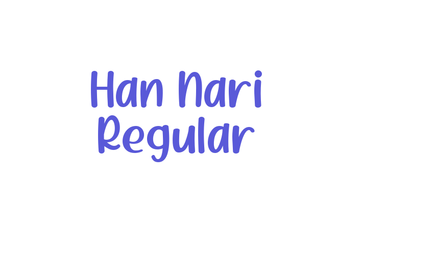 Han Nari Regular Font Download