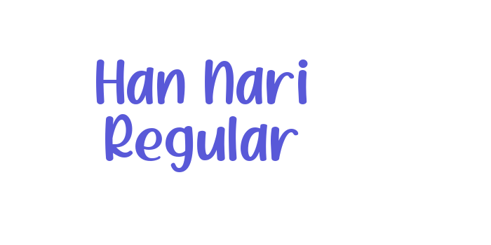 Han Nari Regular Font Download