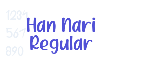 Han Nari Regular-font-download
