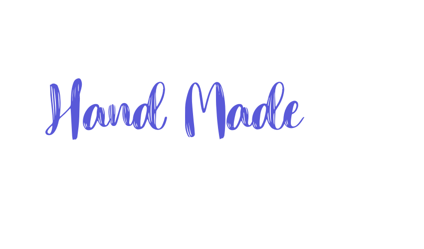 Hand Made Font