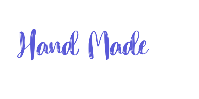 Hand Made Font Download