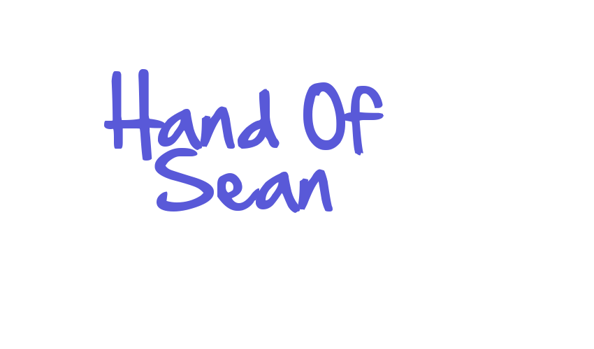 Hand Of Sean Font Download