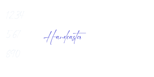 Handcaster-font-download