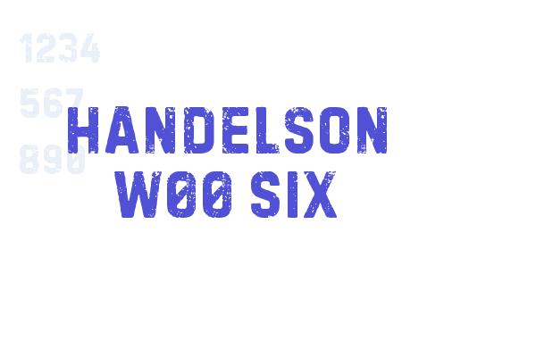 Handelson W00 Six