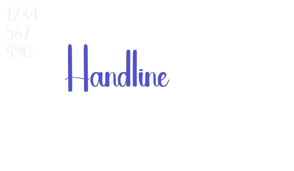 Handline-font-download