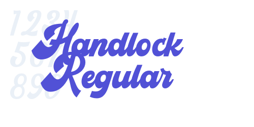 Handlock Regular-font-download