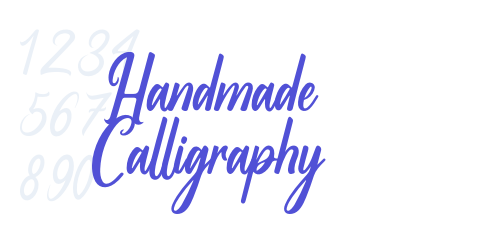 Handmade Calligraphy-font-download