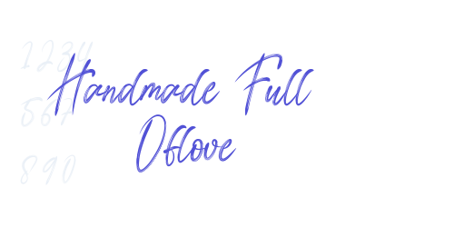 Handmade Full Oflove-font-download