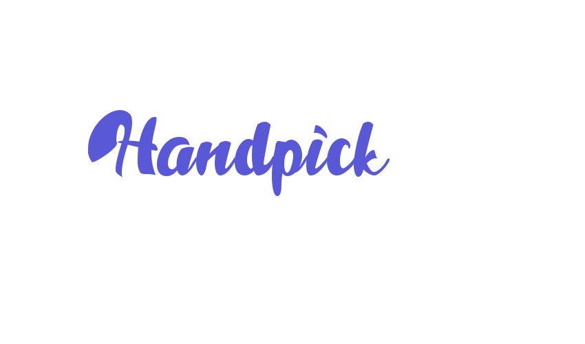 Handpick Font