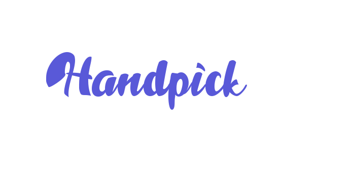 Handpick Font Download