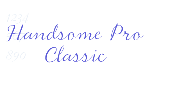 Handsome Pro Classic font