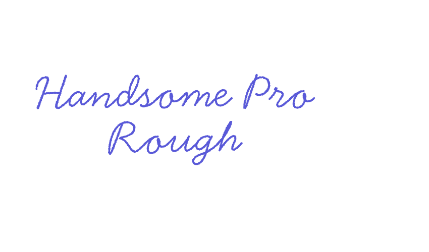 Handsome Pro Rough Font Download