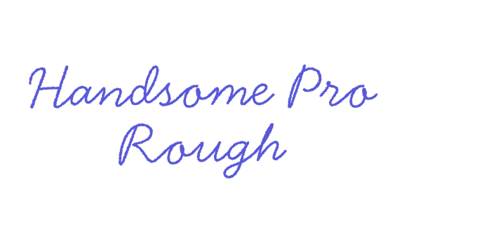 Handsome Pro Rough Font Download