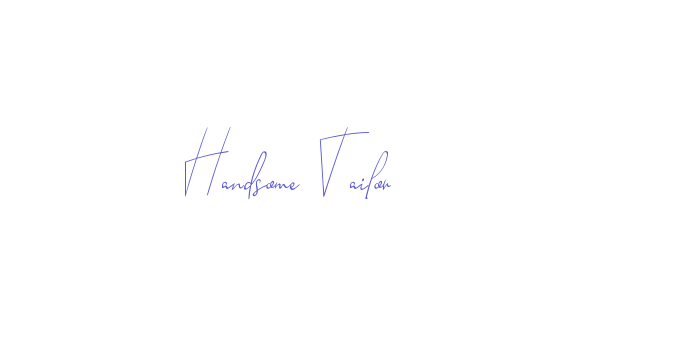 Handsome Tailor Font Download