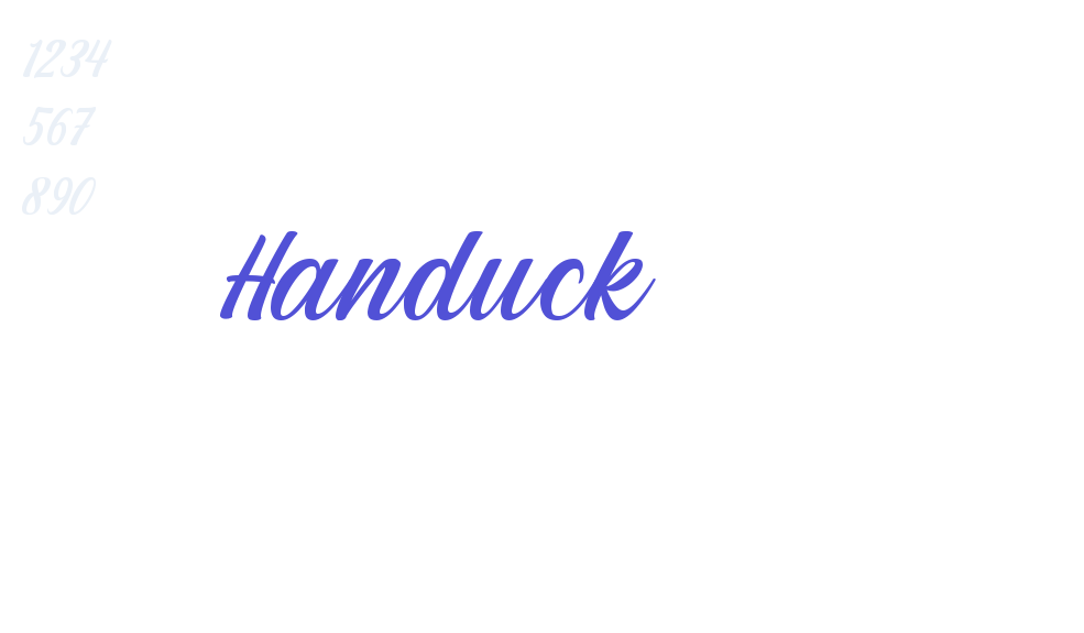 Handuck-font-download