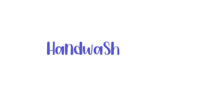 Handwash Font Download