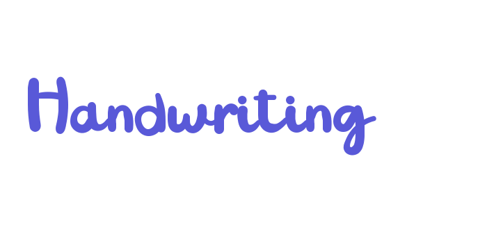 Handwriting Font Download