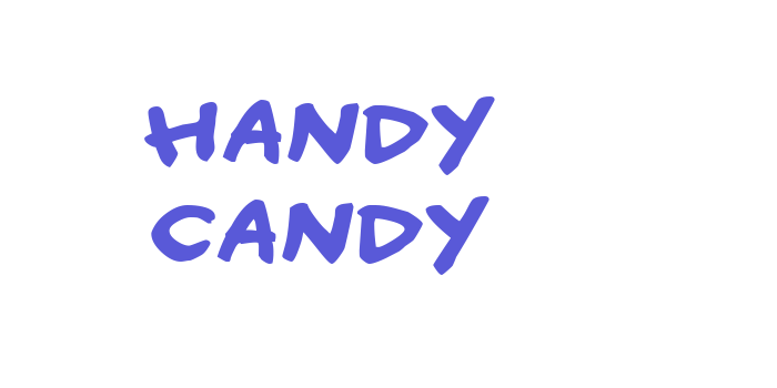 Handy candy Font