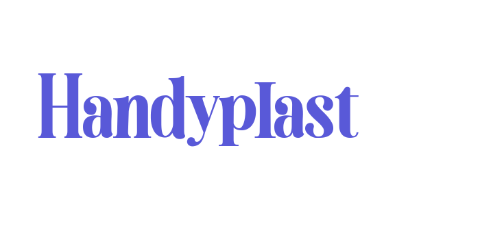 Handyplast Font Download