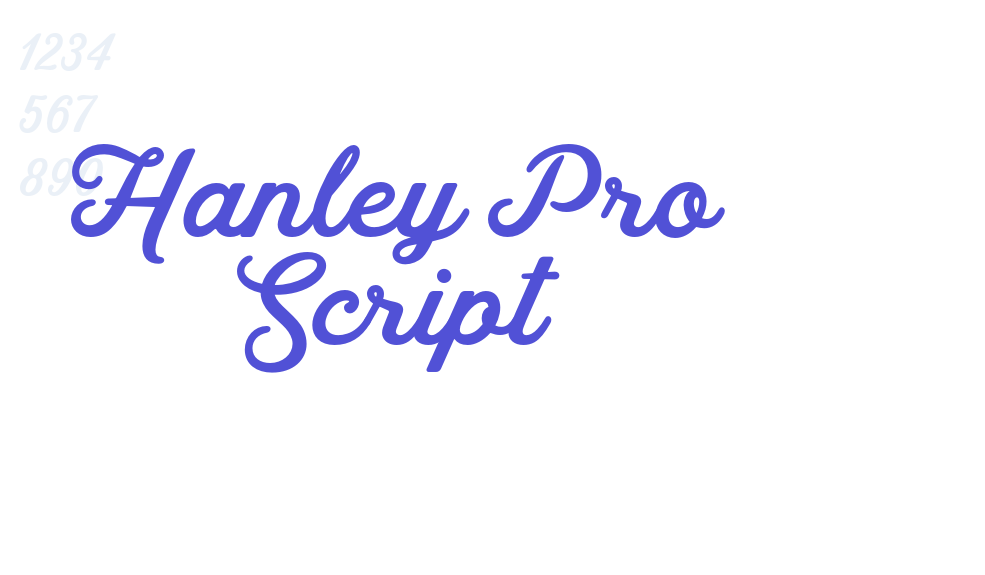 Hanley Pro Script-font-download