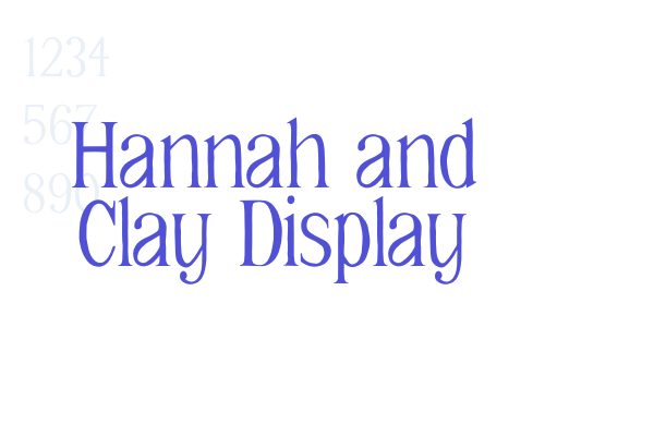 Hannah and Clay Display