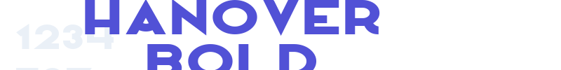 Hanover Bold-font