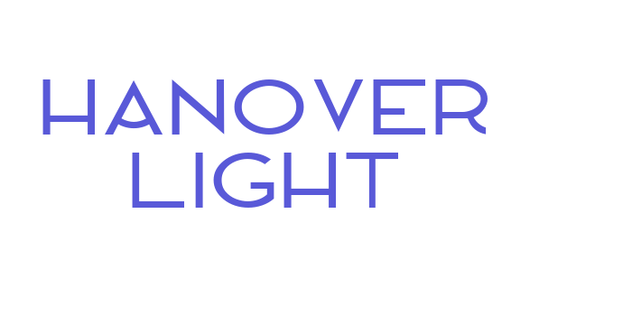 Hanover Light Font Download