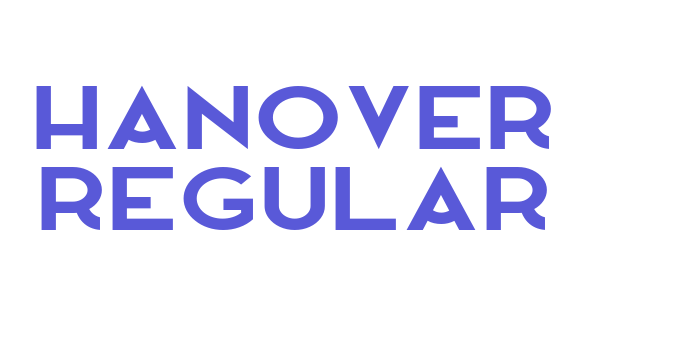 Hanover Regular Font Download