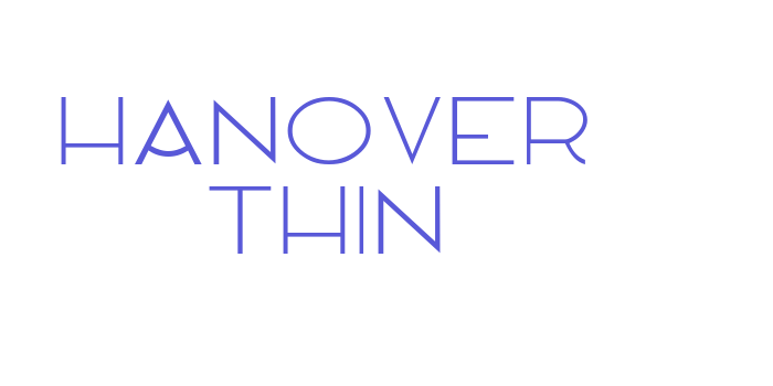 Hanover Thin Font Download