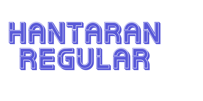 Hantaran Regular Font