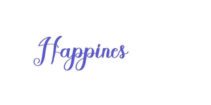 Happines Font