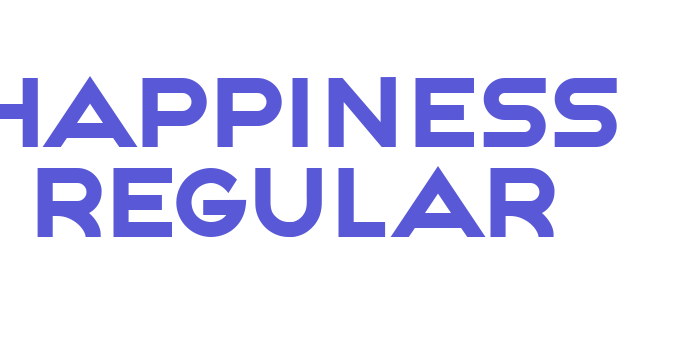 Happiness Regular Font