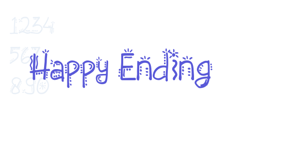 Happy Ending font free