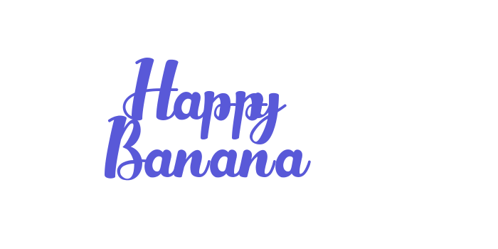 Happy Banana Font Download