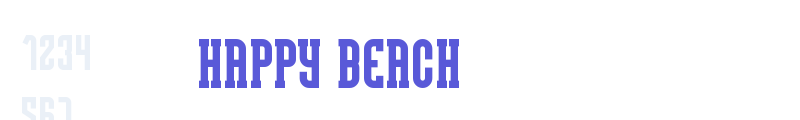 Happy Beach font download