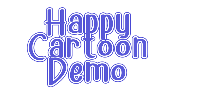 Happy Cartoon Demo Font Download