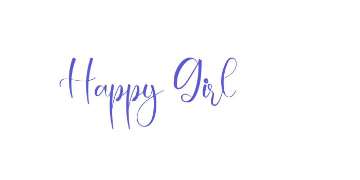 Happy Girl Font Download