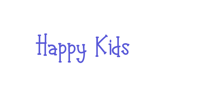 Happy Kids Font Download