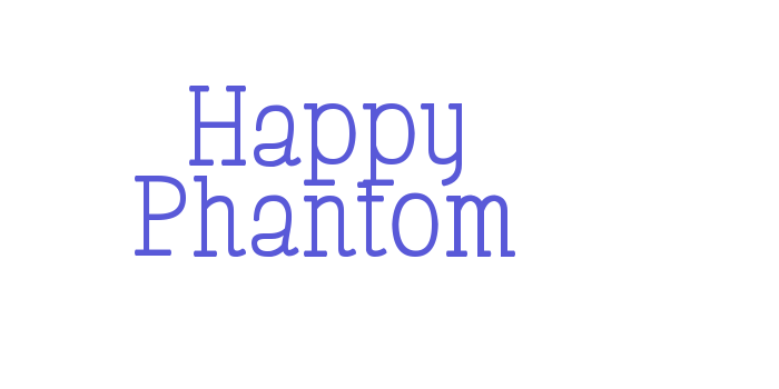 Happy Phantom Font Download